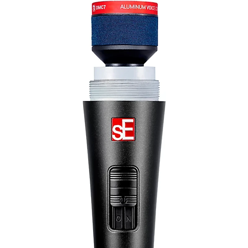 sE Electronics V7 SWITCH Dynamic Supercardioid Microphone With On/Off Switch Black