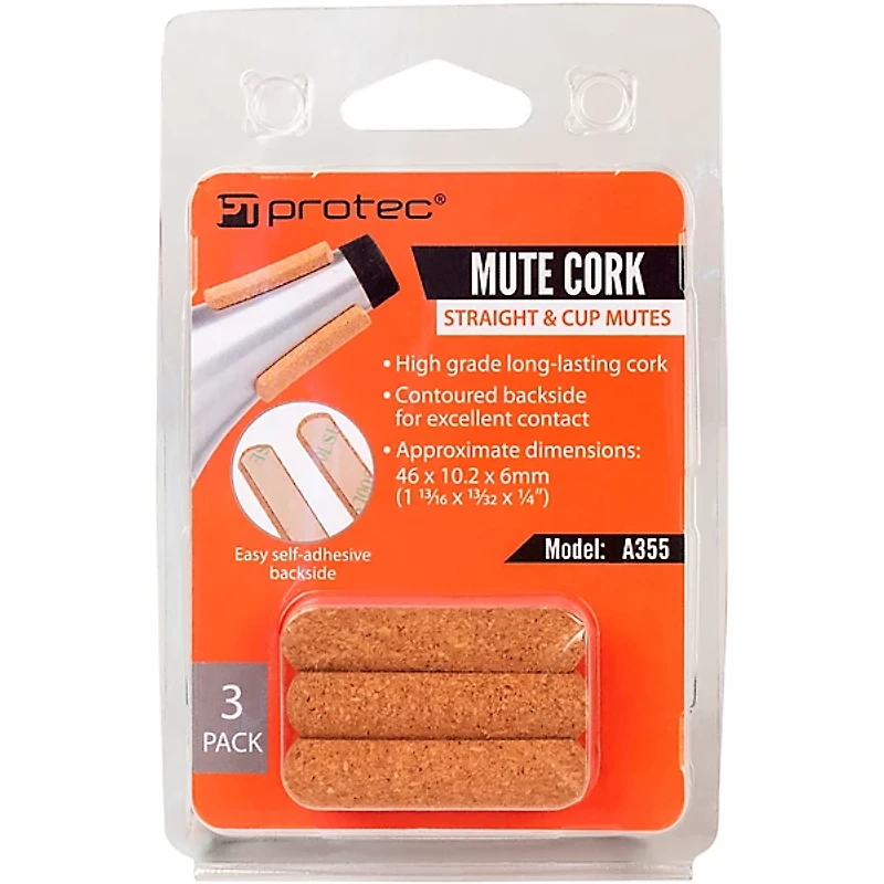 Protec A355 Mute Replacement Cork 3-Pack