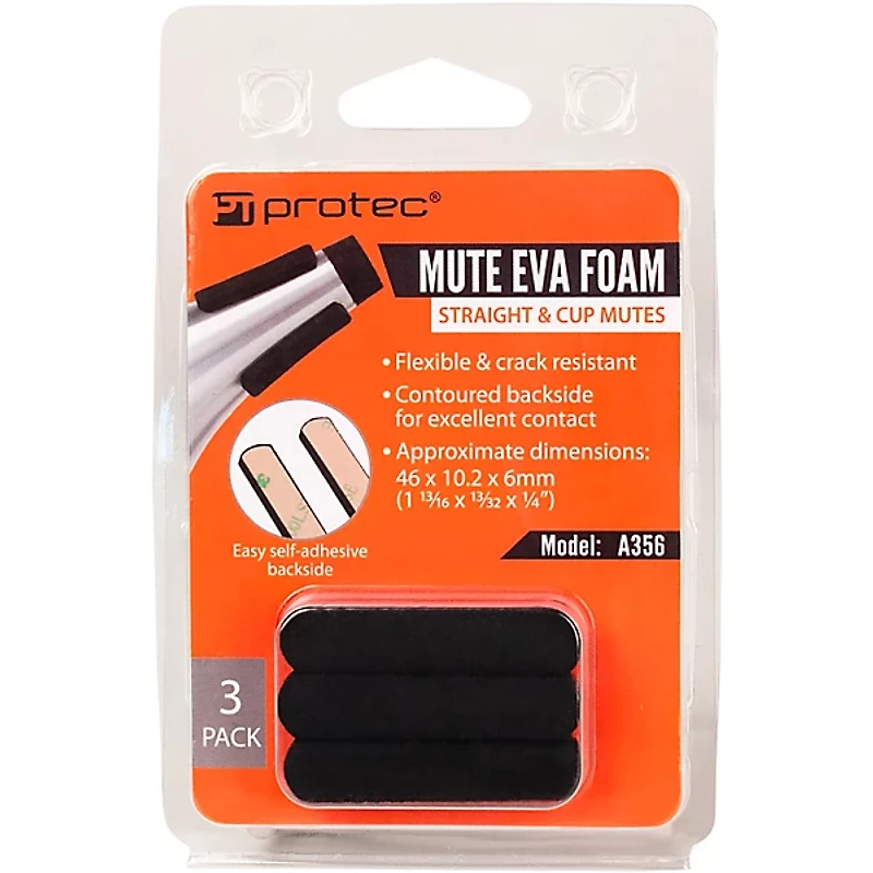 Protec A356 Mute Replacement EVA Foam 3-Pack