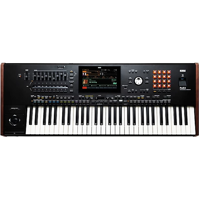 KORG Pa5X 61-Key Arranger With Stand and Pedal