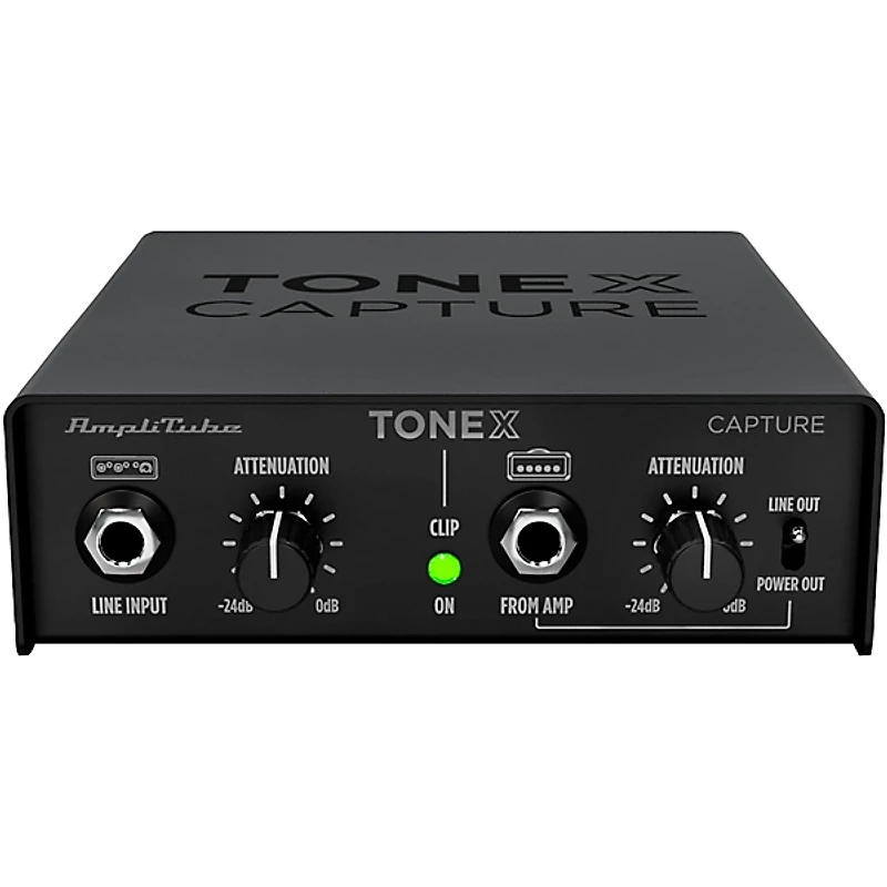 IK Multimedia ToneX CAPTURE Re-Amping and Tone-Sampling Box Black