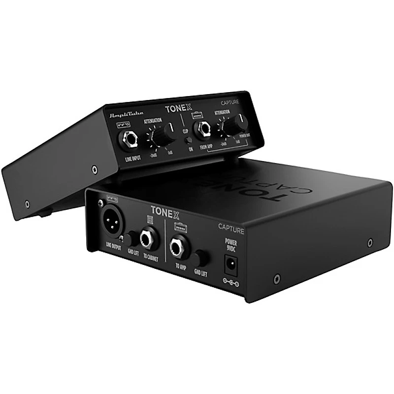 IK Multimedia ToneX CAPTURE Re-Amping and Tone-Sampling Box Black