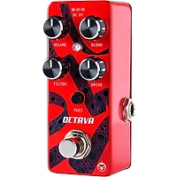 Pigtronix Octava Micro Fuzz & Distortion Effects Pedal Red