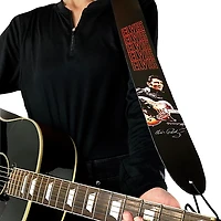 Perri's Elvis Direct To Leather 68 Comeback Guitar Strap 2.5 in.