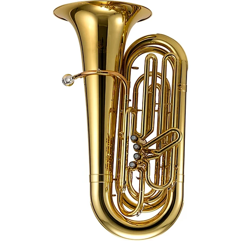 Jupiter JTU1010 Series 4-Valve 3/4 BBb Tuba with Tuba Essentials Stand Pack