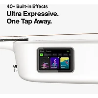 LAVA MUSIC LAVA ME 3 36" Acoustic-Electric Guitar With Ideal Bag White