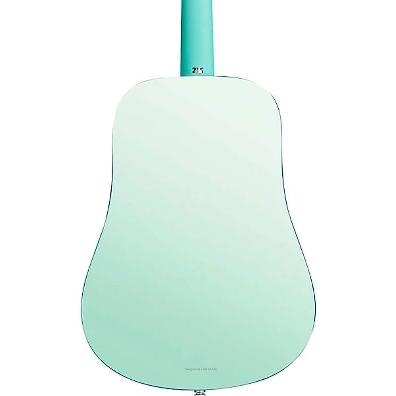 LAVA MUSIC BLUE LAVA Touch Acoustic-Electric Guitar With Airflow Bag Aqua Mint Green