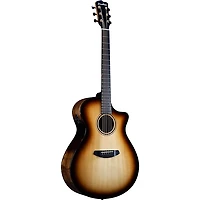 Breedlove Organic Artista Pro CE Spruce-Myrtlewood Concerto Acoustic-Electric Guitar Burnt Amber