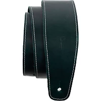 Perri's Baseball Leather Guitar Strap Teal 2.5 in.