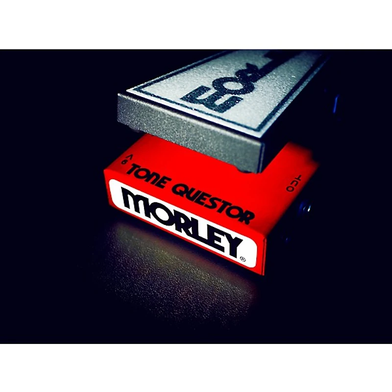 Morley Tone Questor Wah Effects Pedal Wizard Red & Black