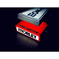 Morley Tone Questor Wah Effects Pedal Wizard Red & Black