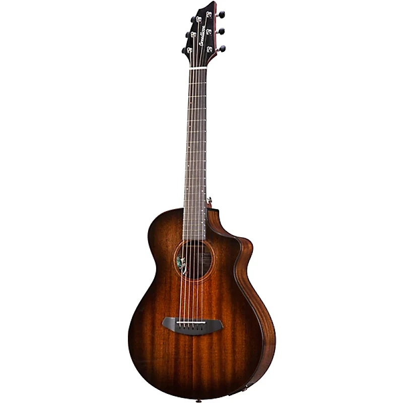 Breedlove Organic Wildwood Pro CE All-African Mahogany Companion Acoustic-Electric Guitar Suede