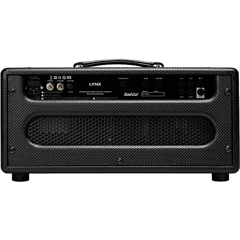 Bad Cat Lynx 50W Tube Guitar Amp Head Black