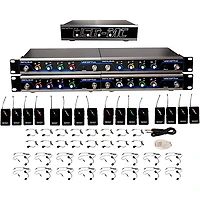 VocoPro USB-PLAY- -Channel Wireless Headset/Lapel Mic System With USB Interface Package