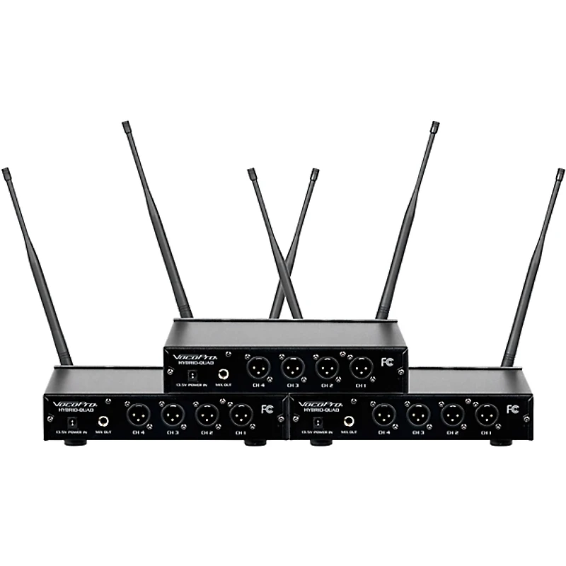 VocoPro USB-PLAY-12 12-Channel Wireless Headset/Lapel Mic System with USB Interface Package, 902-927.2mHz