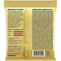 Ernie Ball Earthwood Custom Medium 80/20 Bronze Acoustic Guitar Strings 3 Pack 12.5 - 56