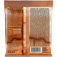 Ernie Ball Earthwood Custom Light Phosphor Bronze Acoustic Guitar Strings 3 Pack 11.5 - 54