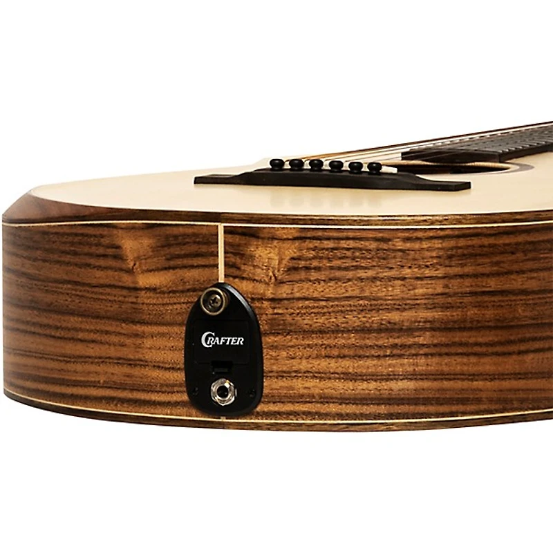 CRAFTER Mino Engelmann Spruce-Koa Acoustic-Electric Guitar Natural