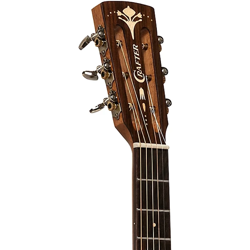 CRAFTER Mino Engelmann Spruce-Mahogany Acoustic-Electric Guitar Natural