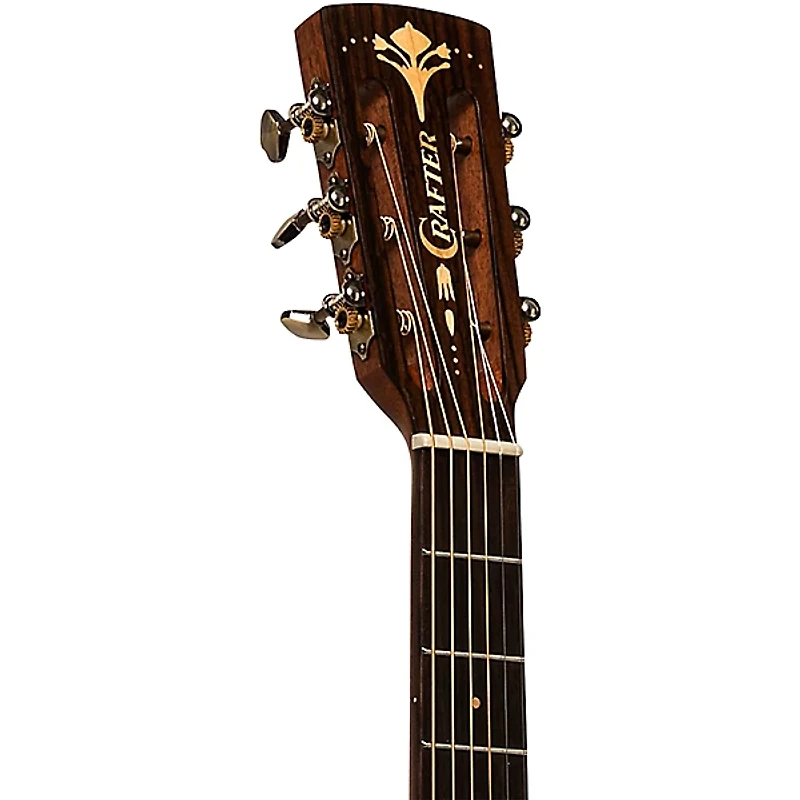 CRAFTER Big Mino Engelmann Spruce-Koa Acoustic-Electric Guitar Natural