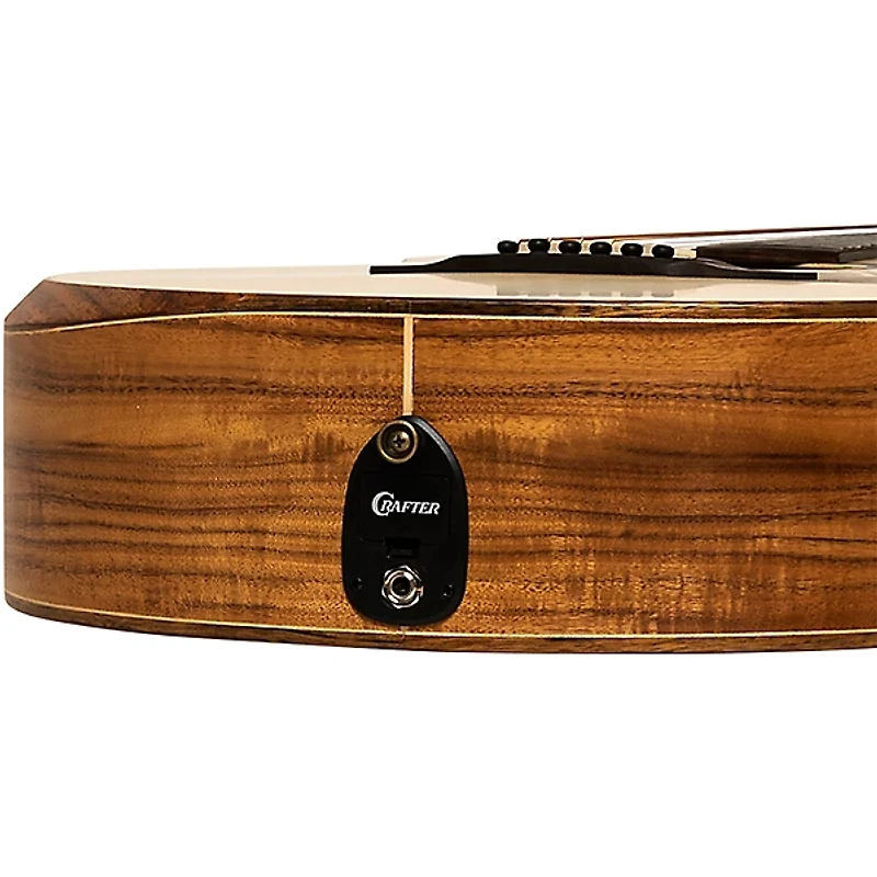 CRAFTER Big Mino Engelmann Spruce-Koa Acoustic-Electric Guitar Natural