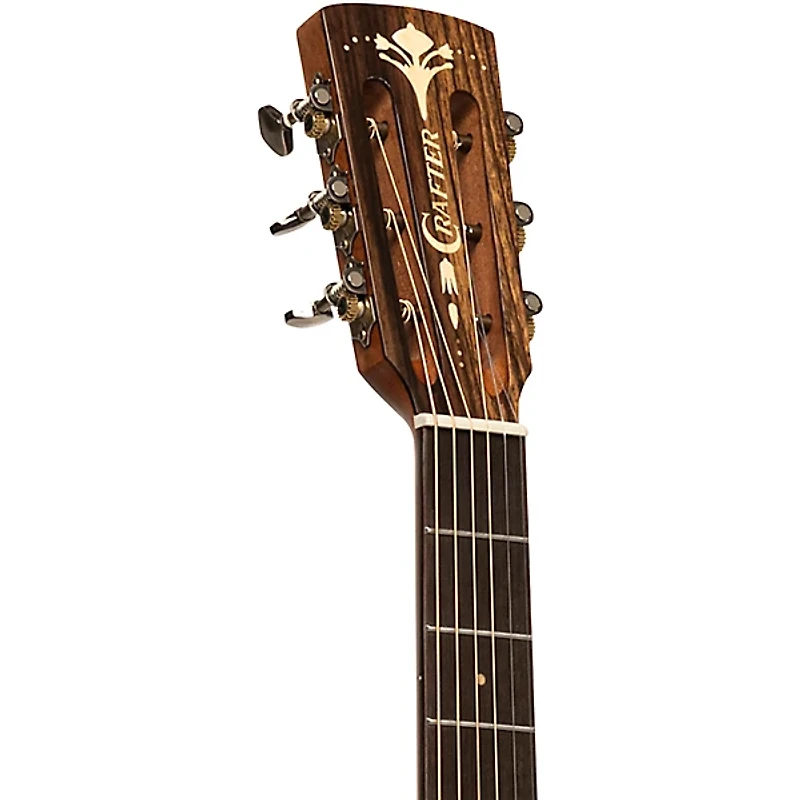 CRAFTER Big Mino All-Mahogany Acoustic-Electric Guitar Natural