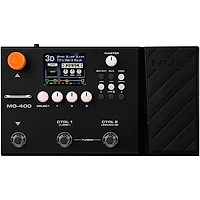 NUX MG-400 Dual DSP Modeling Guitar and Bass Effect Processor Pedal Black