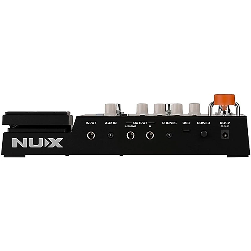 NUX MG-400 Dual DSP Modeling Guitar and Bass Effect Processor Pedal Black