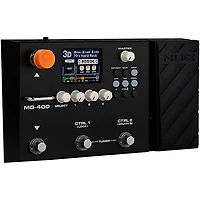 NUX MG-400 Dual DSP Modeling Guitar and Bass Effect Processor Pedal Black