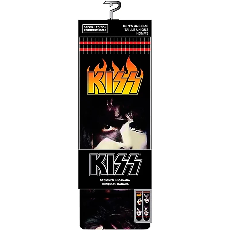 Perri's KISS Crew Socks Black