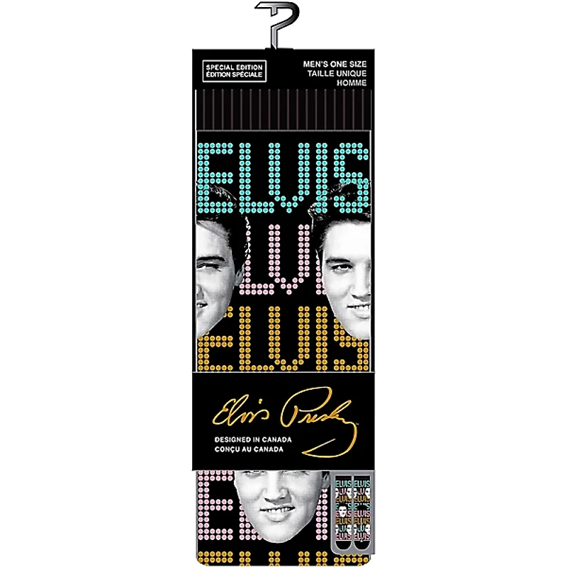 Perri's Elvis Crew Socks Black