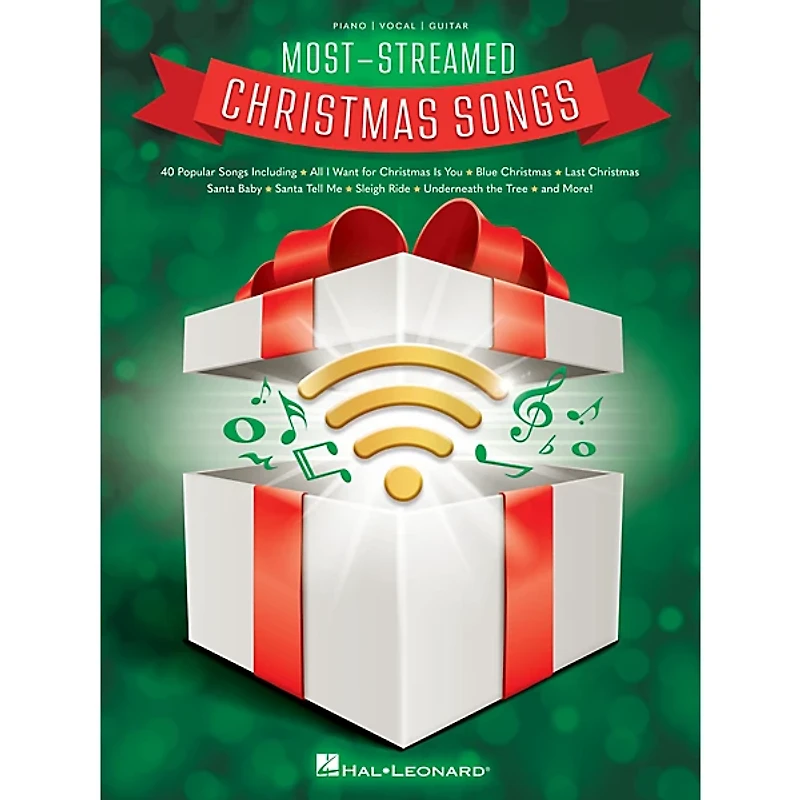 Hal Leonard Most-Streamed Christmas Songs Piano/Vocal/Guitar Songbook