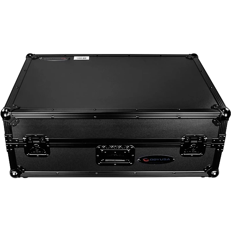 Odyssey Denon Prime 4 Black Flight Case With Glide Platform Black