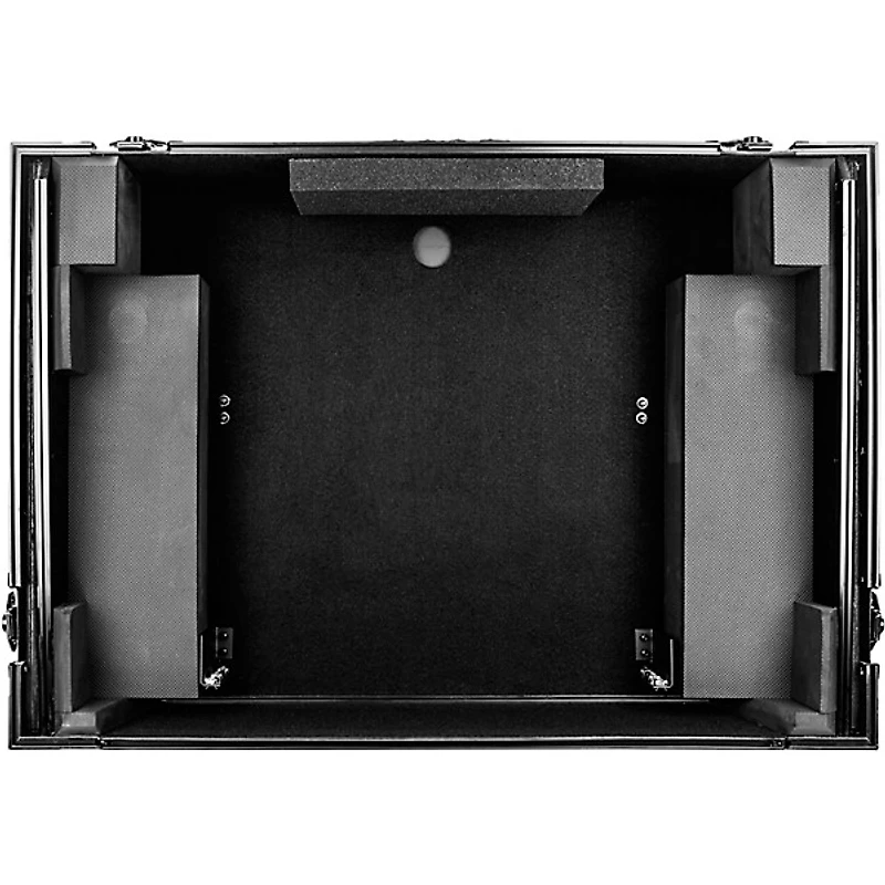 Odyssey Denon Prime 4 Black Flight Case With Glide Platform Black