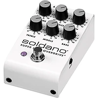 Soldano Super Lead Overdrive Effects Pedal White