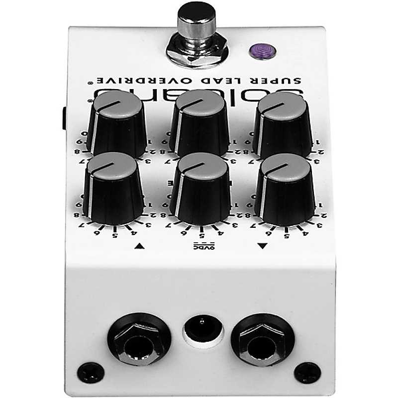 Soldano Super Lead Overdrive Effects Pedal White