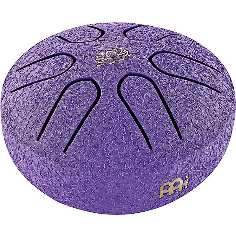 MEINL Sonic Energy A Major Pocket Steel Tongue Drum, Lotus Flower