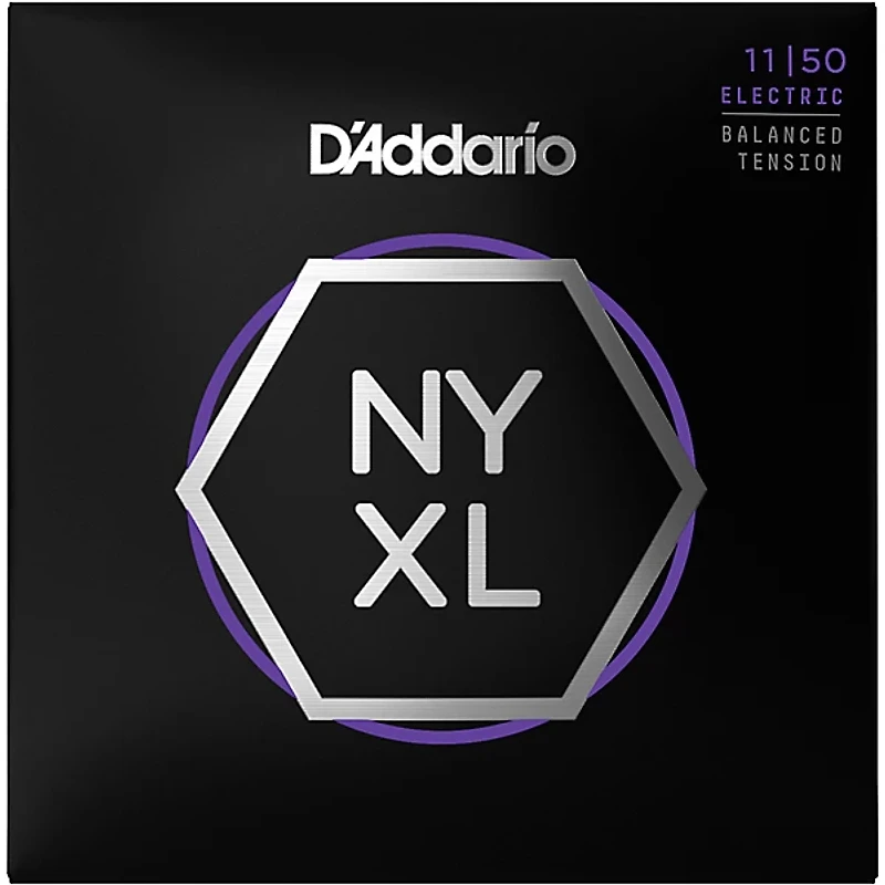D'Addario NYXL Medium Balanced Tension Electric Guitar Strings 11-50 11 - 50