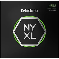 D'Addario NYXL Light Top/Medium Bottom Long Scale 5-String Bass Strings 45-125 45 - 125