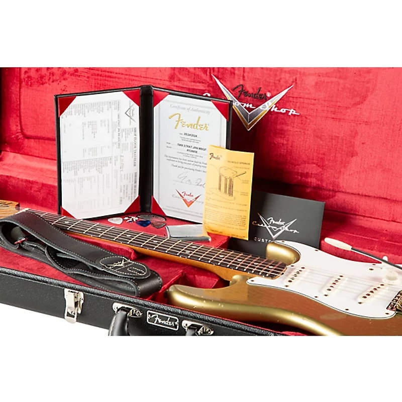 Fender Custom Shop 1969 Stratocaster Journeyman Relic Electric Guitar Masterbuilt by Greg Fessler -