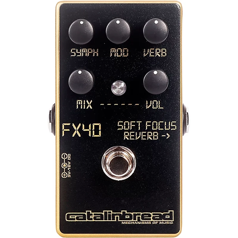 Catalinbread Soft Focus Shoegaze Plate Reverb Effects Pedal