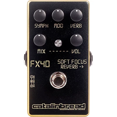 Catalinbread Soft Focus Shoegaze Plate Reverb Effects Pedal