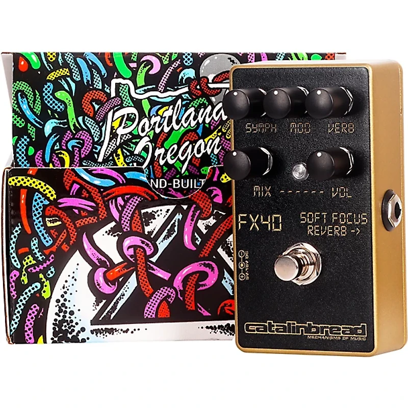 Catalinbread Soft Focus Shoegaze Plate Reverb Effects Pedal