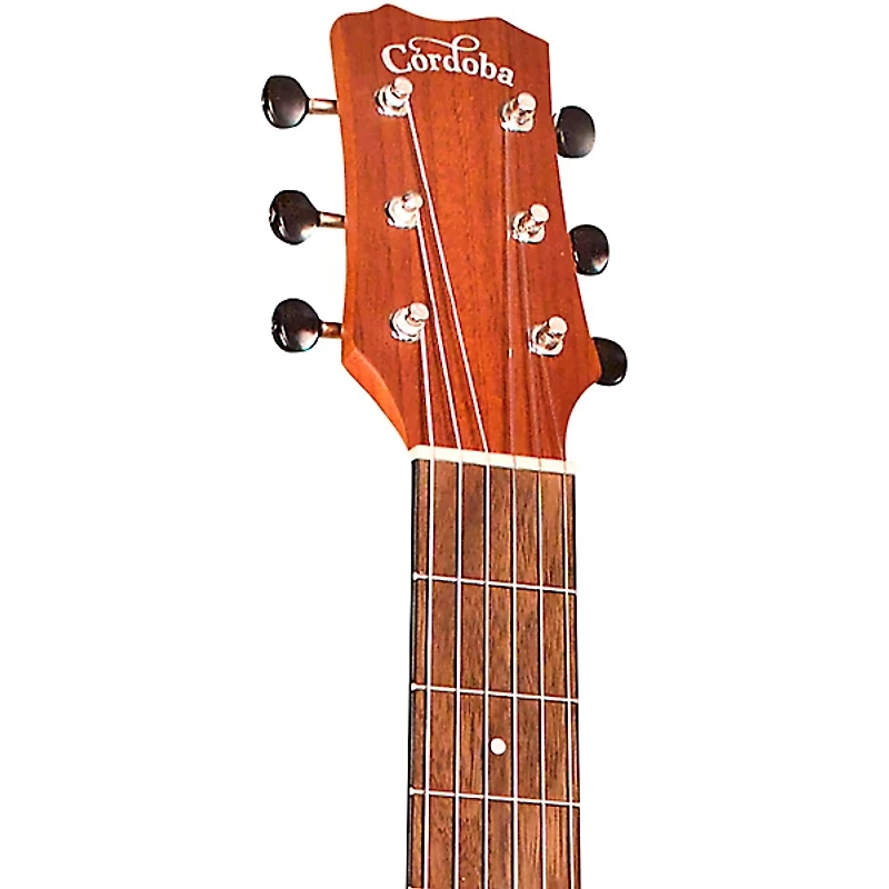 Cordoba Mini II MH-CE All Mahogany Nylon-String Acoustic-Electric Guitar Natural