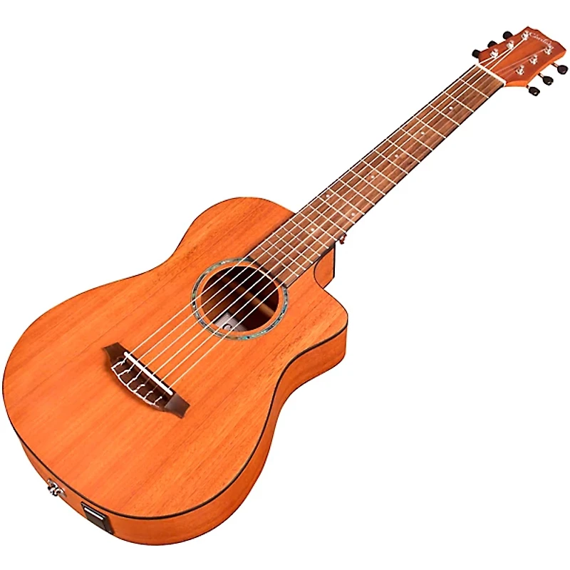 Cordoba Mini II MH-CE All Mahogany Nylon-String Acoustic-Electric Guitar Natural