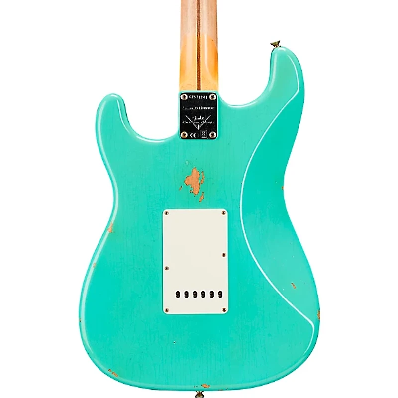 Fender Custom Shop Limited-Edition Tomatillo Stratocaster Special Relic Electric Guitar Super Faded Aged Seafoam Green