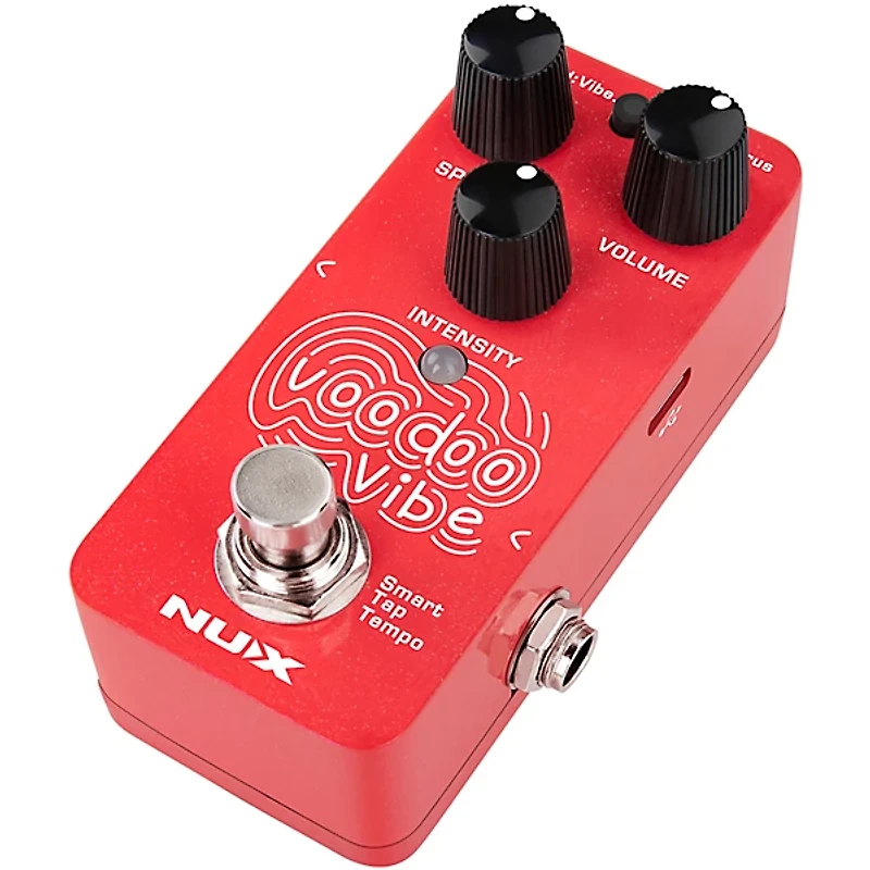 NUX NCH-3 Voodoo Vibe Mini Uni-Vibe Effects Pedal Red