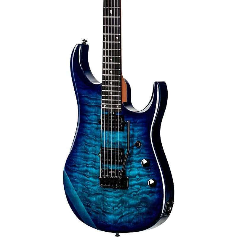Sterling by Music Man JP150D John Petrucci Signature With DiMarzio Pickups Electric Guitar Cerulean Paradise