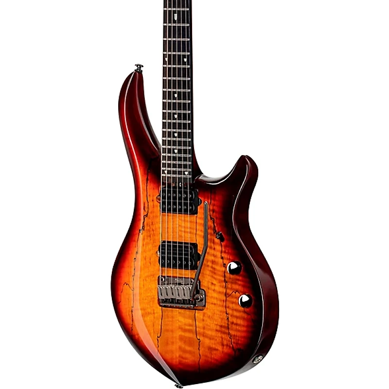 Sterling by Music Man Majesty with DiMarzio Pickups Electric Guitar Blood Orange Burst