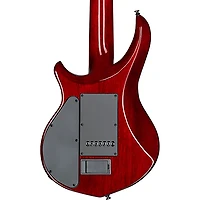 Sterling by Music Man Majesty With DiMarzio Pickups 7-String Electric Guitar Blood Orange Burst